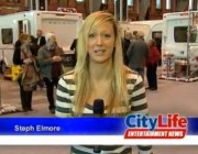 Steph at the Motorhome Show
