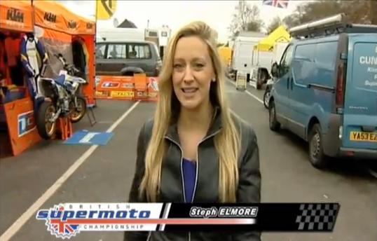 Steph Elmore Supermoto Championships